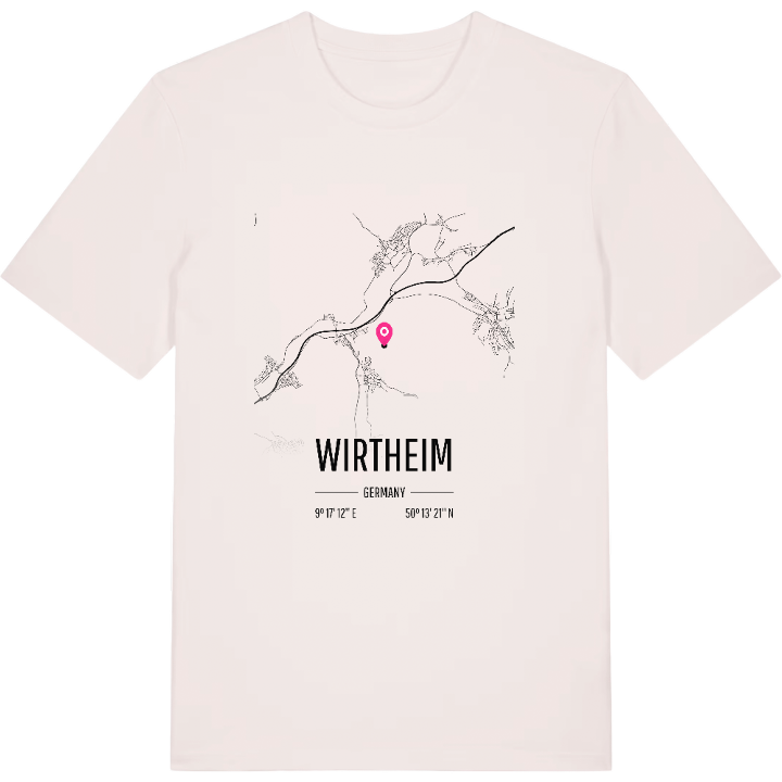 Wirtheim kort T-shirt – t-shirt fra PinShirt
