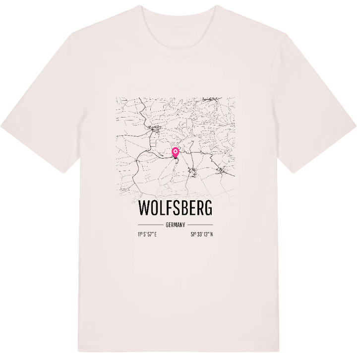 Wolfsberg kort T-shirt – t-shirt fra PinShirt