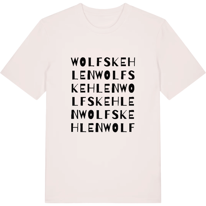 Wolfskehlen ordleg T-shirt – t-shirt fra PinShirt
