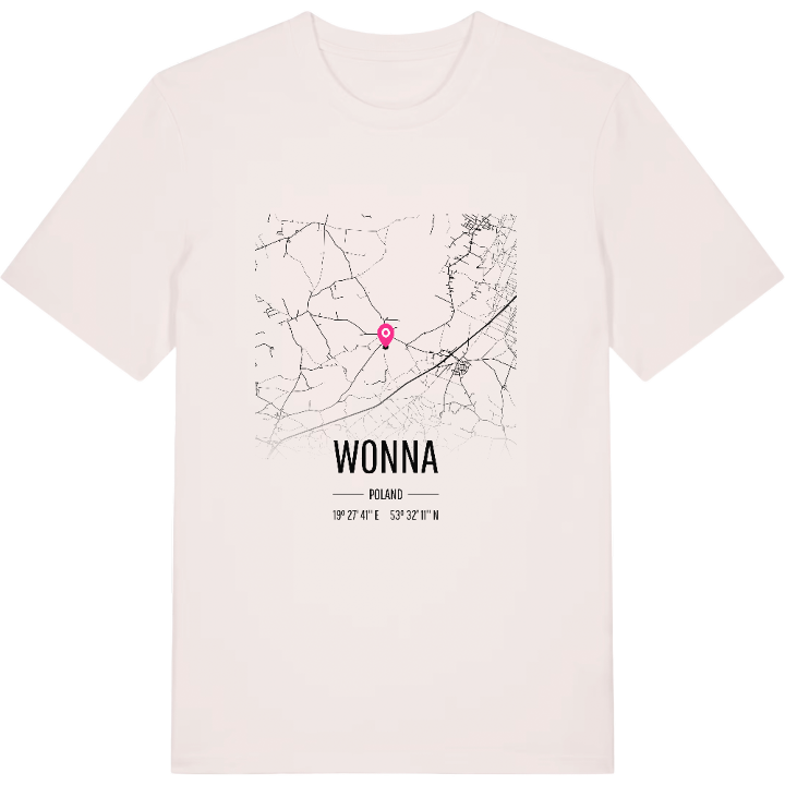 Wonna kort T-shirt – t-shirt fra PinShirt