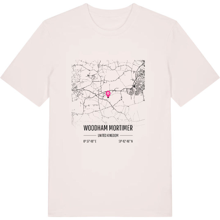 Woodham Mortimer kort T-shirt – t-shirt fra PinShirt