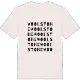 Woolstone ordleg T-shirt