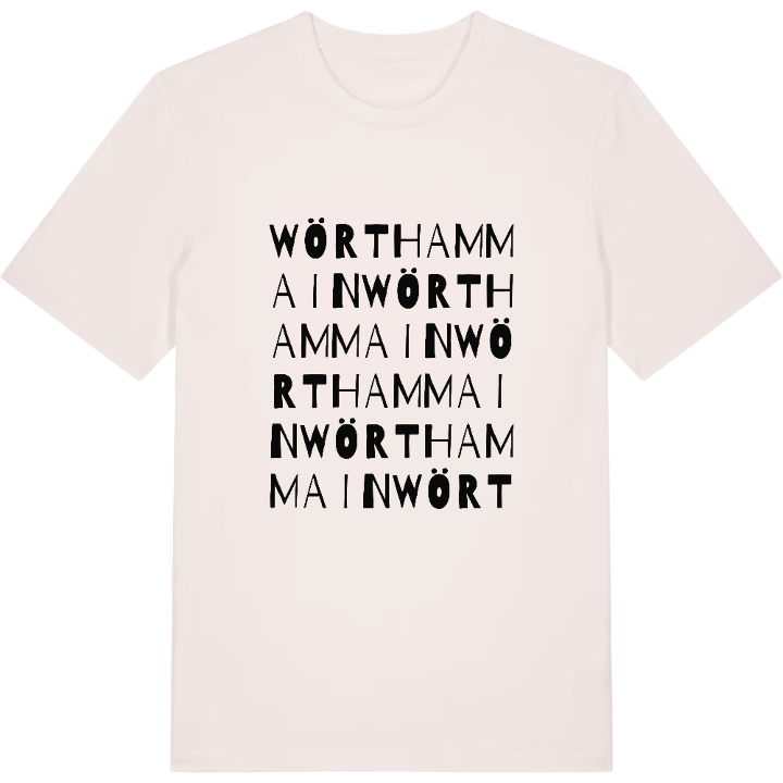 Wörth am Main ordleg T-shirt – t-shirt fra PinShirt
