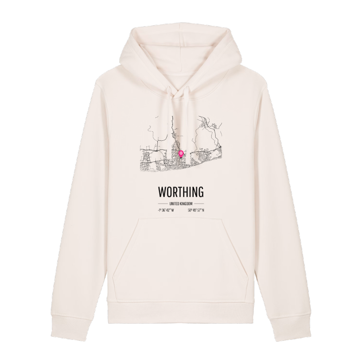 Worthing kort hættetrøje – hættetrøje fra PinShirt