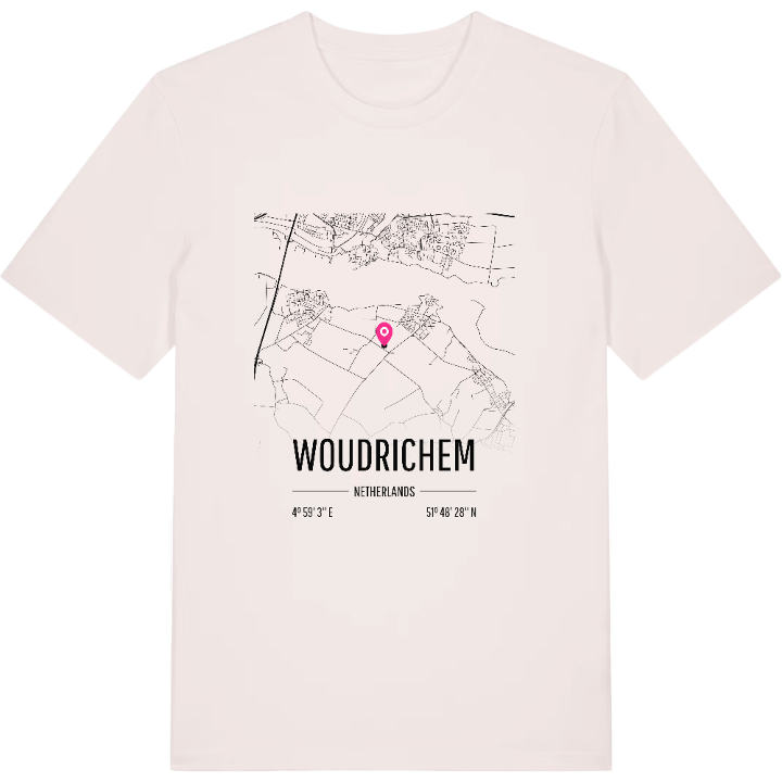 Woudrichem kort T-shirt – t-shirt fra PinShirt