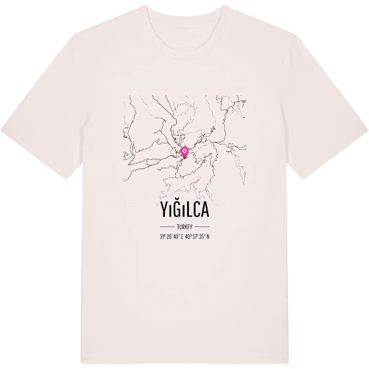Yığılca kort T-shirt – t-shirt fra PinShirt