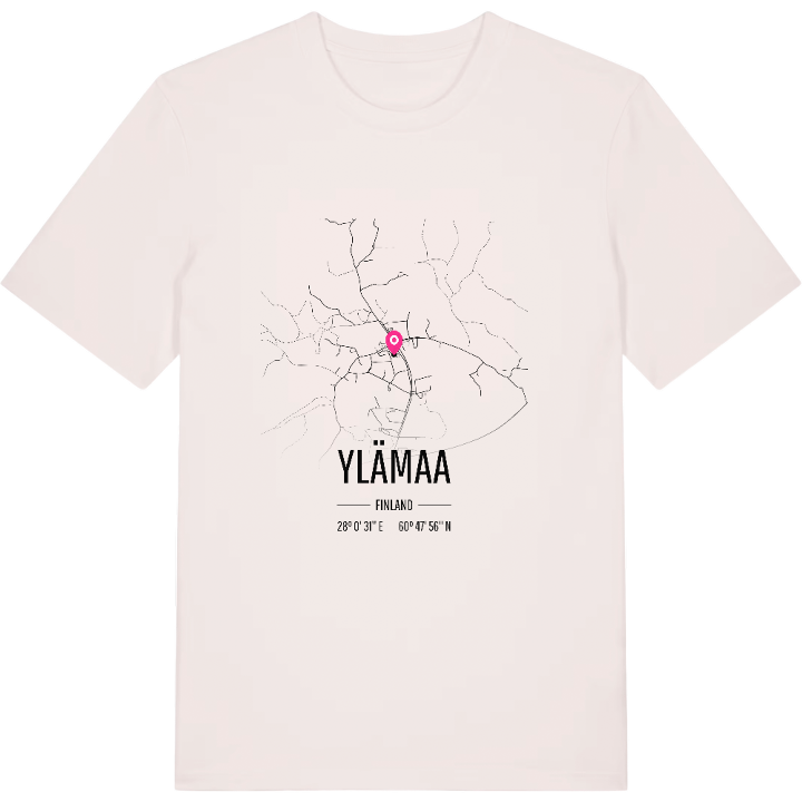 Ylämaa kort T-shirt – t-shirt fra PinShirt