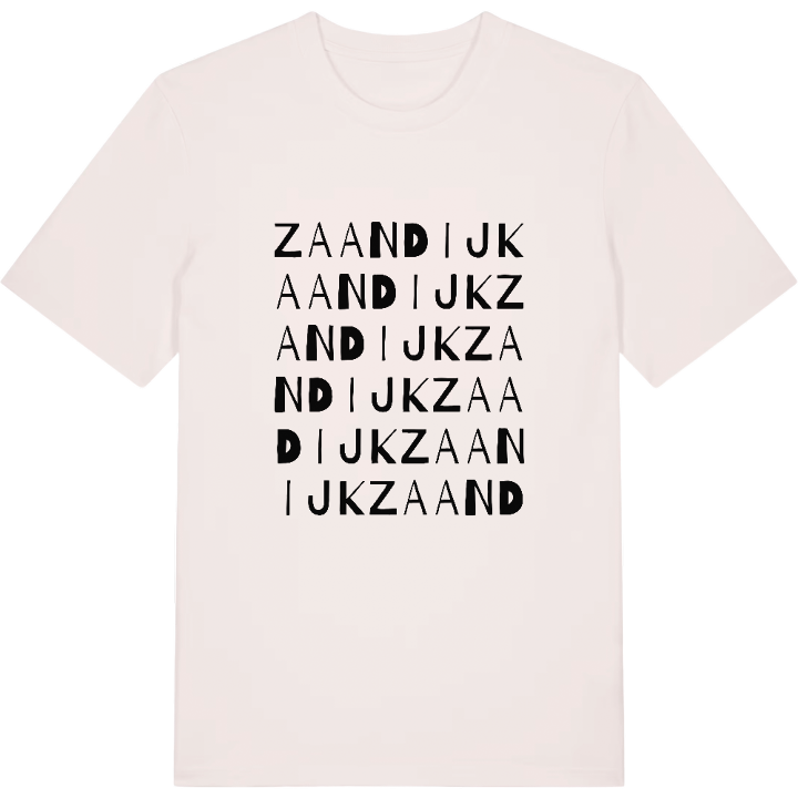 Zaandijk ordleg T-shirt – t-shirt fra PinShirt