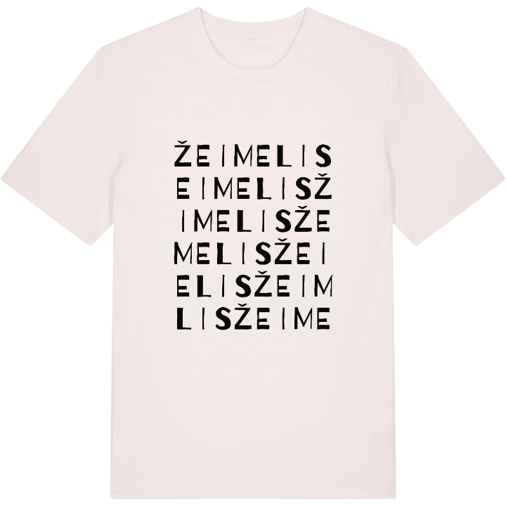 Žeimelis ordleg T-shirt – t-shirt fra PinShirt