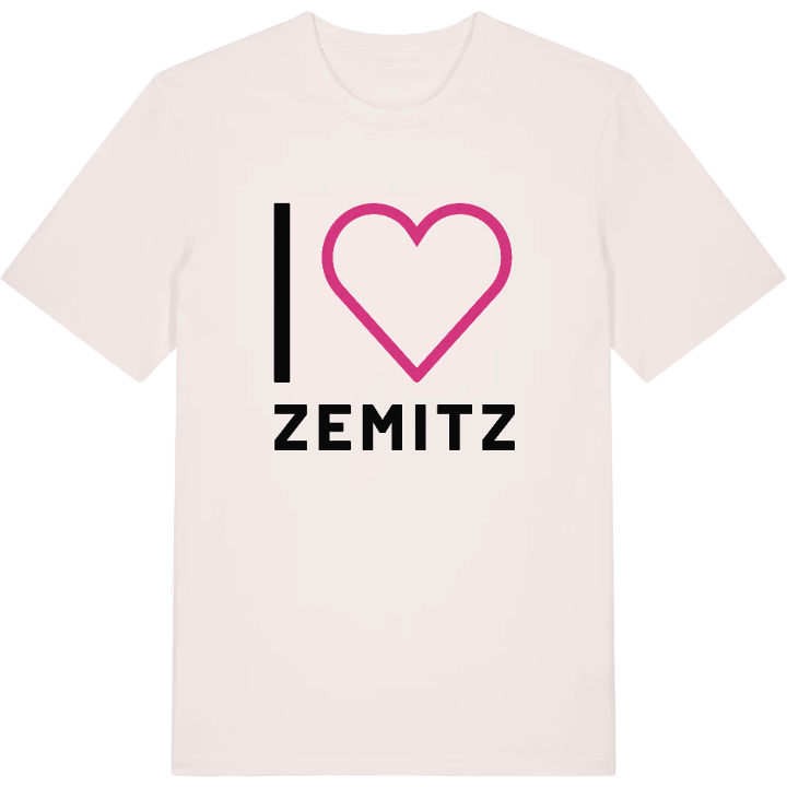 Jeg elsker Zemitz T-shirt stort tryk – t-shirt fra PinShirt