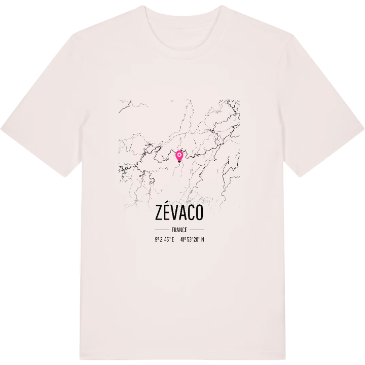 Zévaco kort T-shirt – t-shirt fra PinShirt