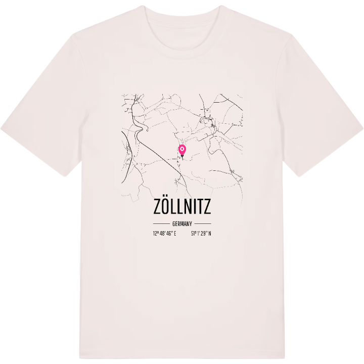 Zöllnitz kort T-shirt – t-shirt fra PinShirt