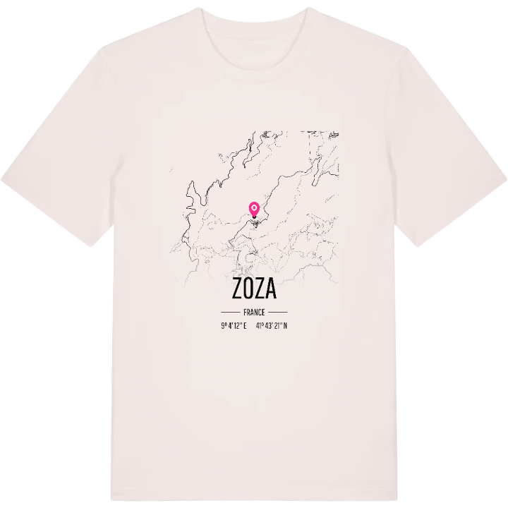 Zoza kort T-shirt – t-shirt fra PinShirt