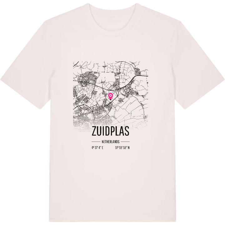 Zuidplas kort T-shirt – t-shirt fra PinShirt