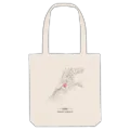 ჩაქვი map tote bag