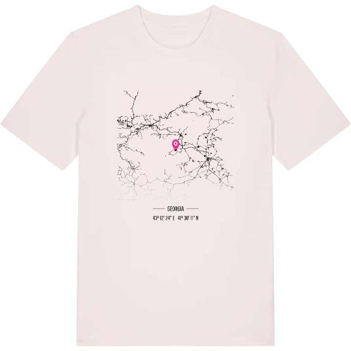 ასპინძის მუნიციპალიტეტი map t-shirt – t-shirt from PinShirt