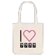 I love ქედა tote bag large print