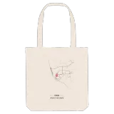ანაკლია map tote bag