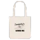 Someone in აგარა loves me tote bag