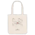 ქარელი map tote bag