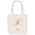 ტყიბული map tote bag
