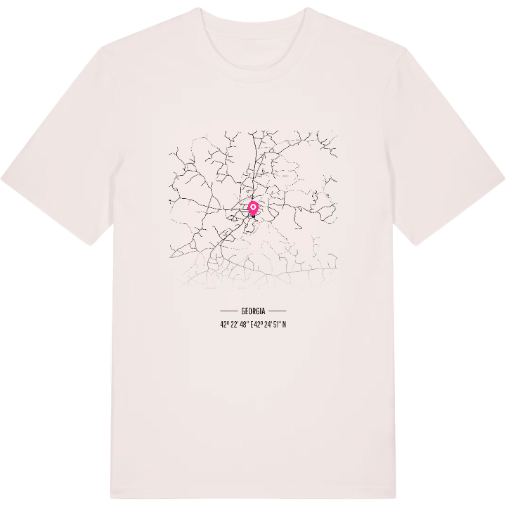 მარტვილი map t-shirt – t-shirt from PinShirt