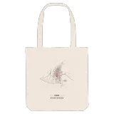 ყვარელი map tote bag