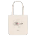 ლანჩხუთი map tote bag