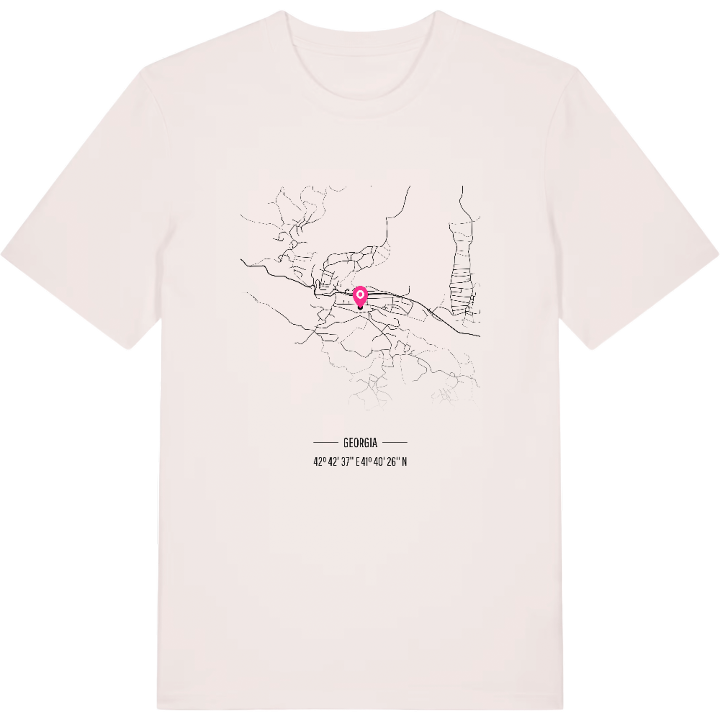 ადიგენი map t-shirt – t-shirt from PinShirt