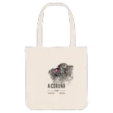 A Coruña map tote bag