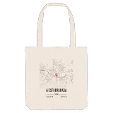 A Esfarrapada map tote bag