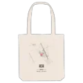 Aba map tote bag