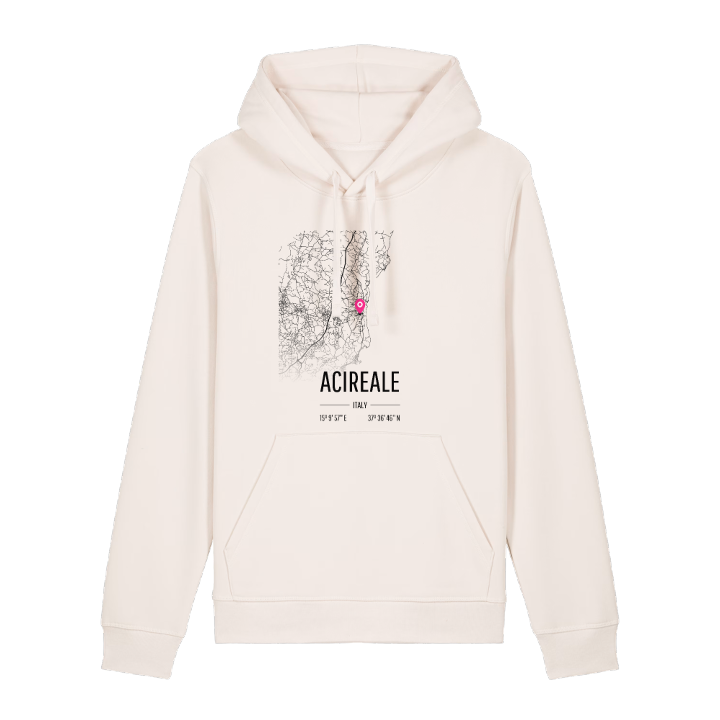 Acireale map hoodie – hoodie from PinShirt