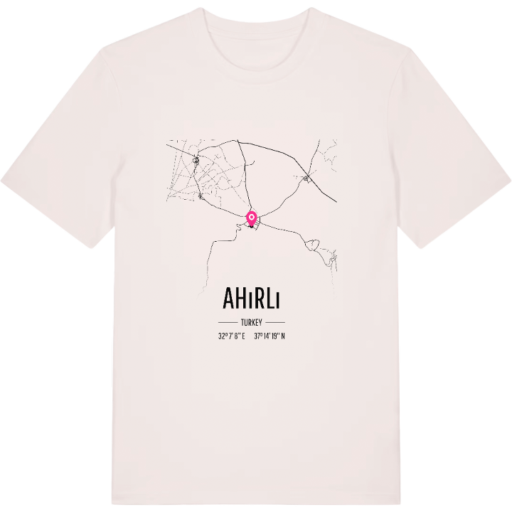 Ahırlı map t-shirt – t-shirt from PinShirt