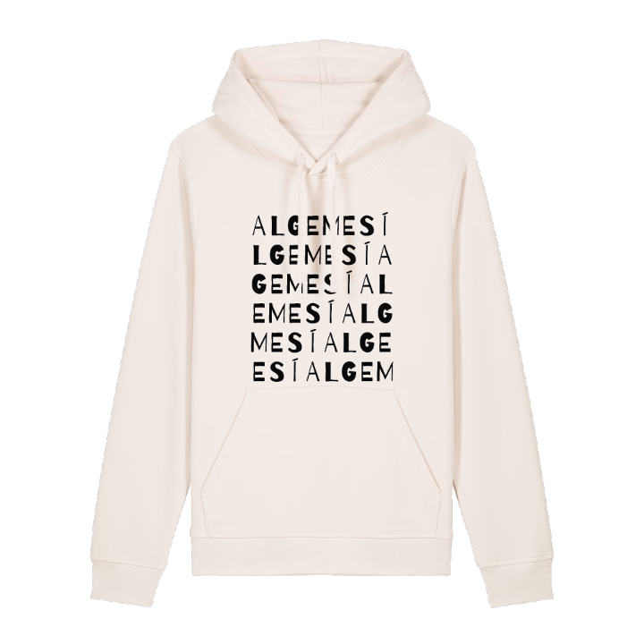 Algemesí wordplay hoodie – hoodie from PinShirt