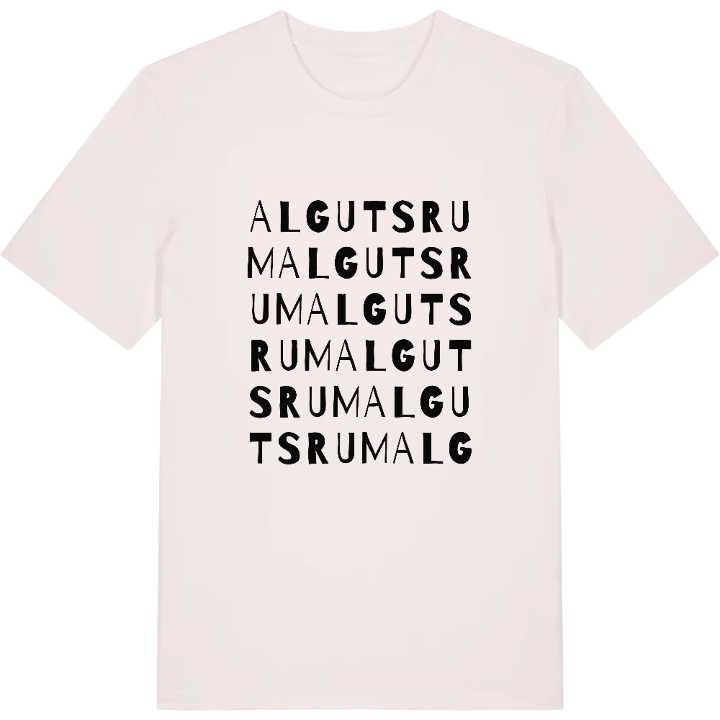 Algutsrum wordplay t-shirt – t-shirt from PinShirt