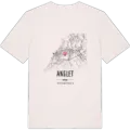 Anglet map t-shirt