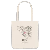 Ardea map tote bag
