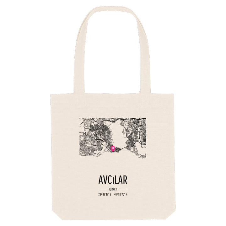 Avcılar map tote bag – tote bag from PinShirt