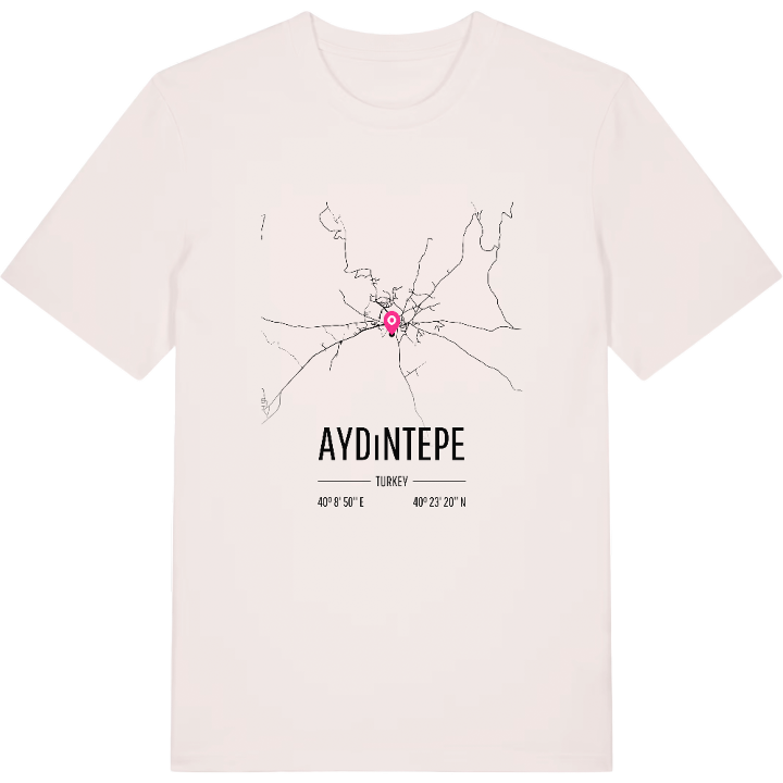 Aydıntepe map t-shirt – t-shirt from PinShirt