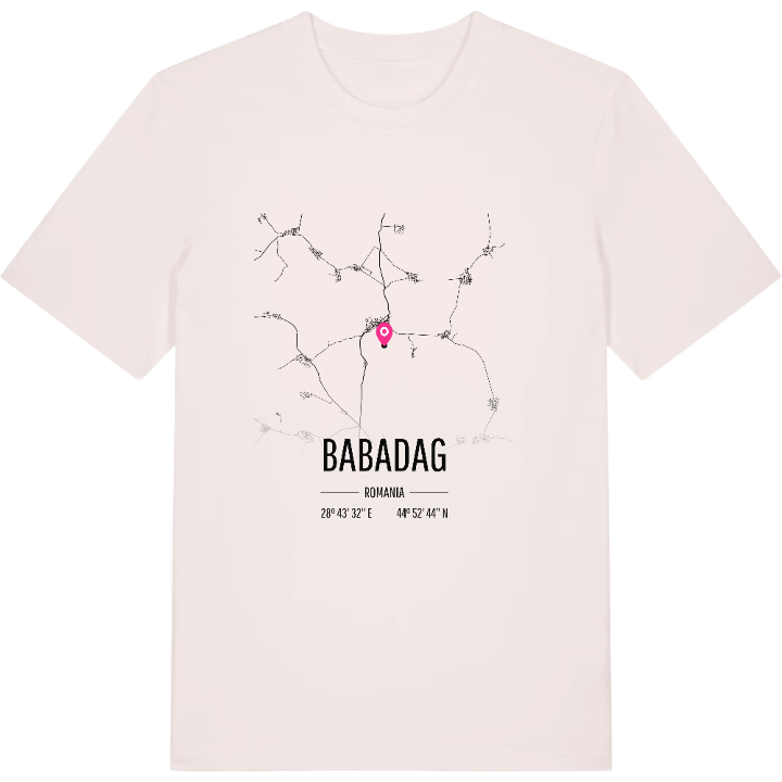 Babadag map t-shirt – t-shirt from PinShirt