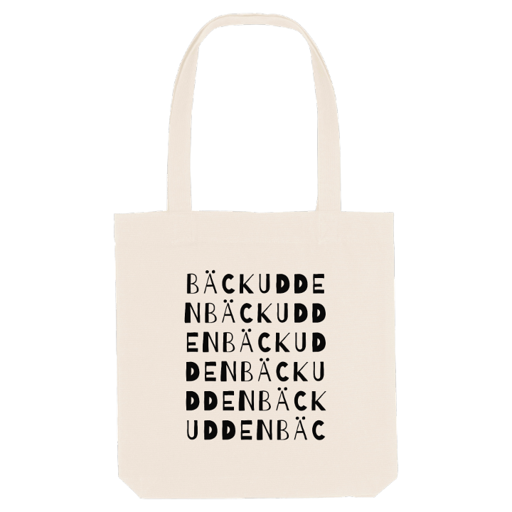 Bäckudden wordplay tote bag – tote bag from PinShirt