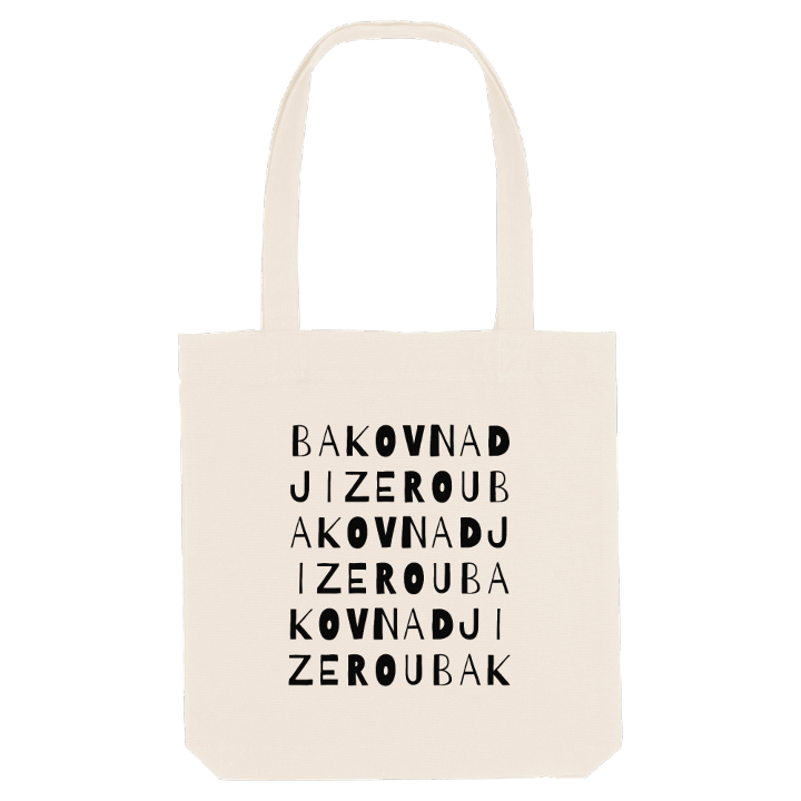 Bakov nad Jizerou wordplay tote bag – tote bag from PinShirt