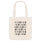 Balș wordplay tote bag