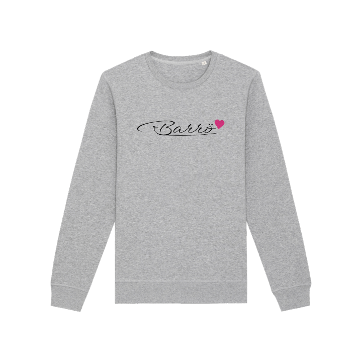 Barrö heart sweatshirt – sweatshirt from PinShirt