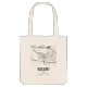 Basauri map tote bag