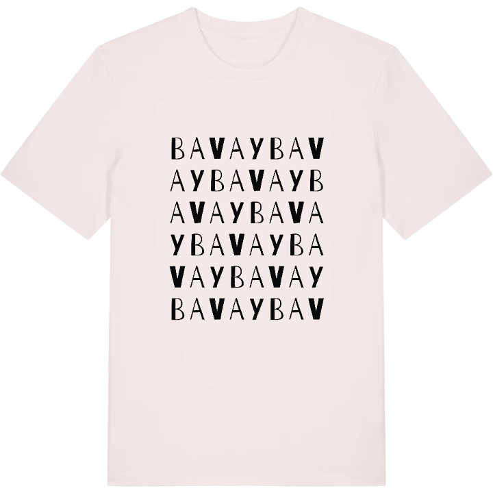 Bavay wordplay t-shirt – t-shirt from PinShirt