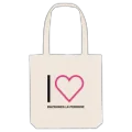 I love Bazouges la Perouse tote bag large print