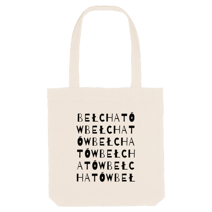 Bełchatów wordplay tote bag – tote bag from PinShirt