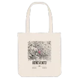 Benevento map tote bag